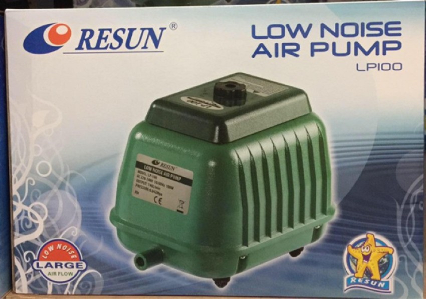 RESUN LP100 Low Noise air Pump Air Aquarium Pump Price in India - Buy RESUN  LP100 Low Noise air Pump Air Aquarium Pump online at