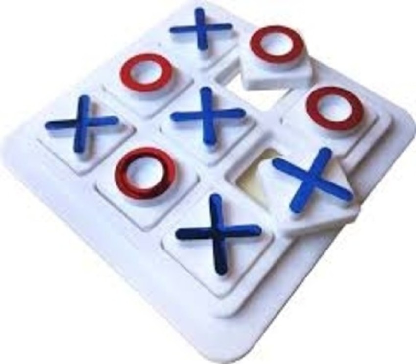 Tic Tac Toe Game 4.5 cm Blue, Toys \ Games