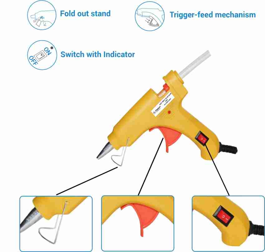 Mini Glue Sticks, For Mini Hot Melt Glue Gun, 5/16 x 10 Sticks (20 Pieces)