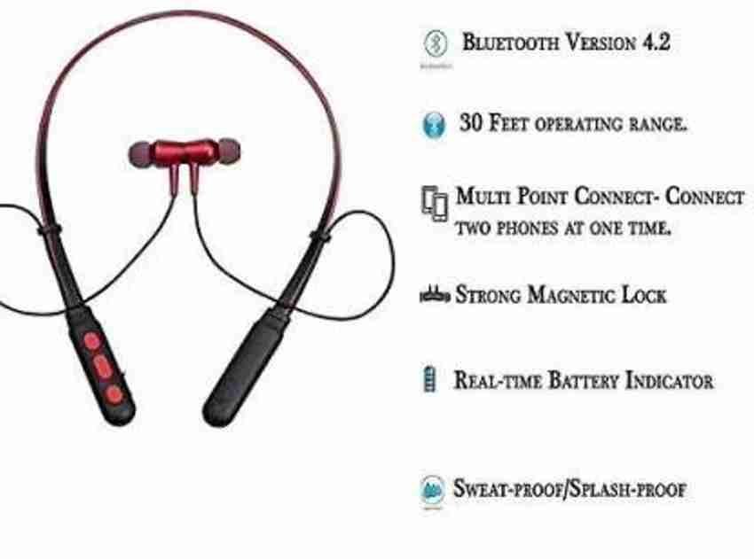 Buy Best Bluetooth Earphone With HD Sound Quality Hands Free Calls