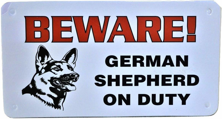 Beware of german best sale shepherd