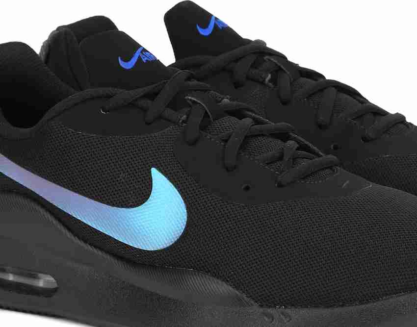 Nike air max on sale oketo black blue