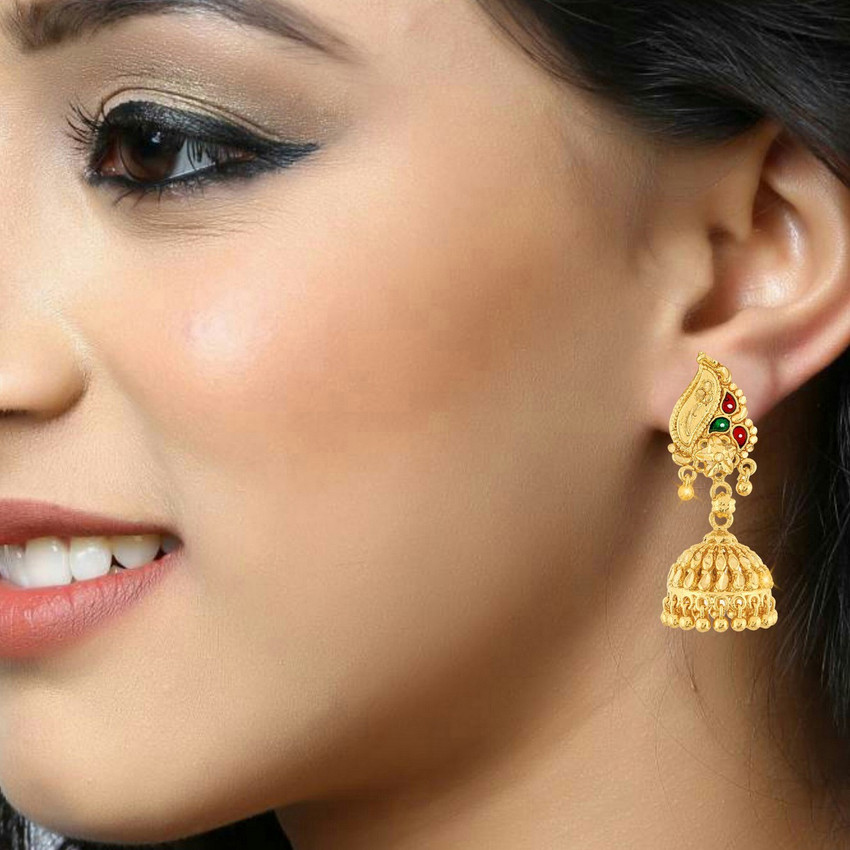 Top 139+ gold earrings models khazana best esthdonghoadian