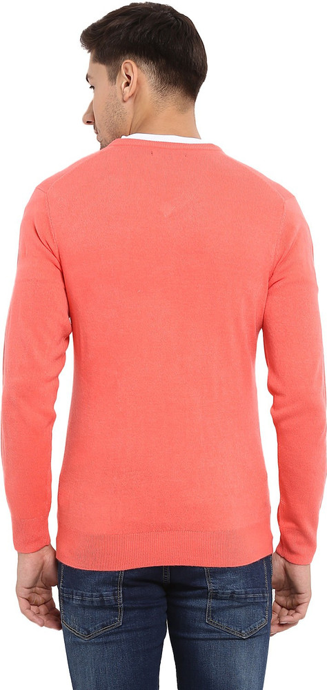 RED TAPE Solid V Neck Casual Men Orange Sweater Buy RED TAPE Solid V Neck Casual Men Orange Sweater Online at Best Prices in India Flipkart