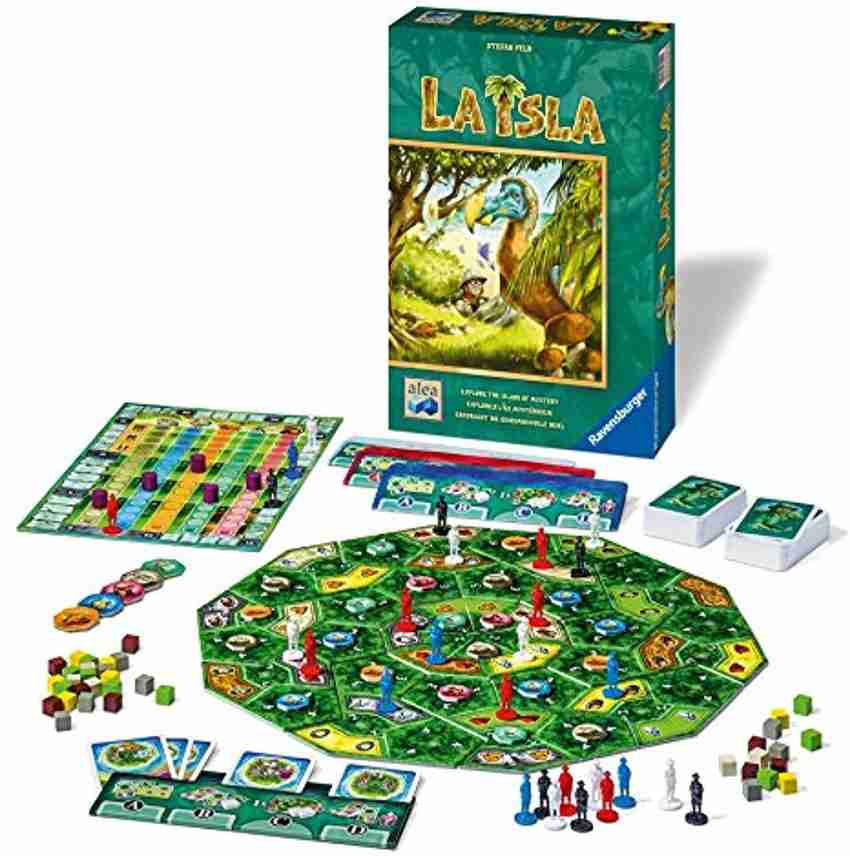 RAVENSBURGER ALEA LA ISLA EXPLORE THE LAND OF MYSTERY BOARD GAME