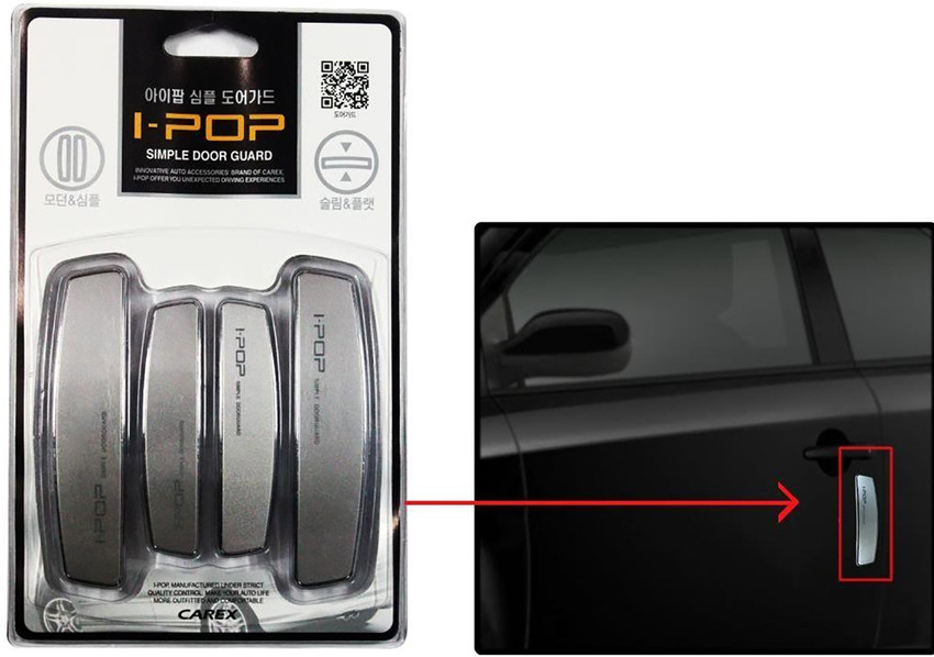 aksmitipop Plastic Car Door Guard Price in India Buy aksmitipop