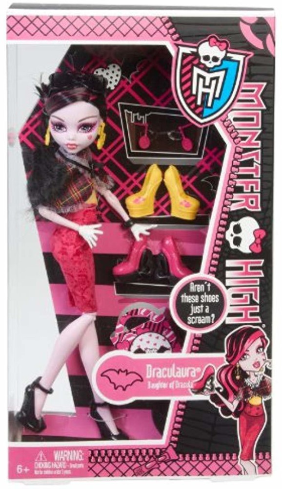 Monster high dolls in 2024 box