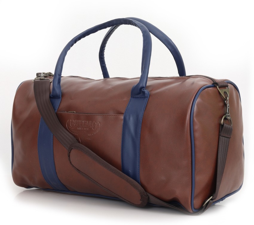 Buffalo (Expandable) Weekender Duffel Without Wheels Brown - Price in India