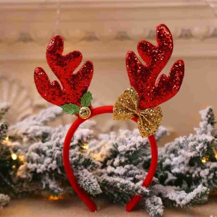 Christmas discount reindeer headband