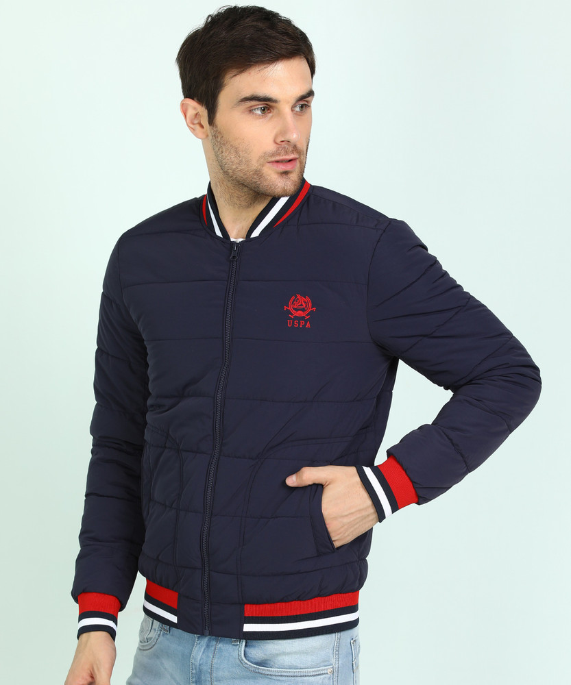 U.S. POLO ASSN. Full Sleeve Solid Men Jacket Buy U.S. POLO ASSN