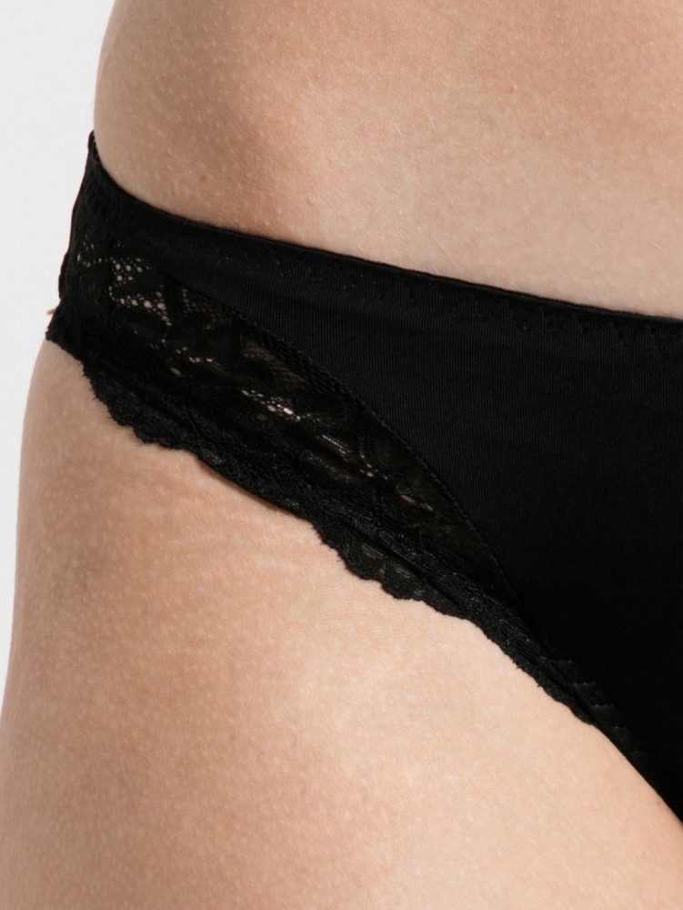 JOCKEY 3002 Modern Low waist Bikini Panties with Outer Elastic print XL ( Black) in Siliguri at best price by Geetanjali Hosiery - Justdial