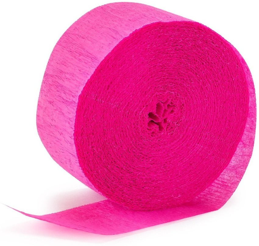 Bombay Pink Crepe Paper Streamers 150' Long – Crepe Paper Store