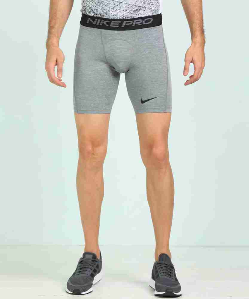 Nike grey compression shorts clearance