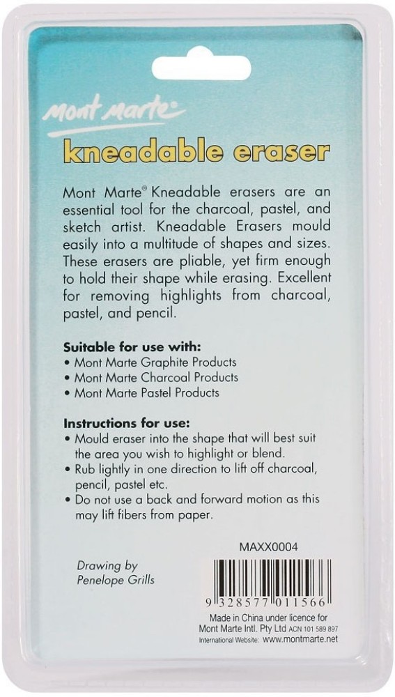 URBAN BOX Kneaded Erasers for Artists, Gum Eraser, Art Eraser, Kneadable  Erasers Non-Toxic Eraser 