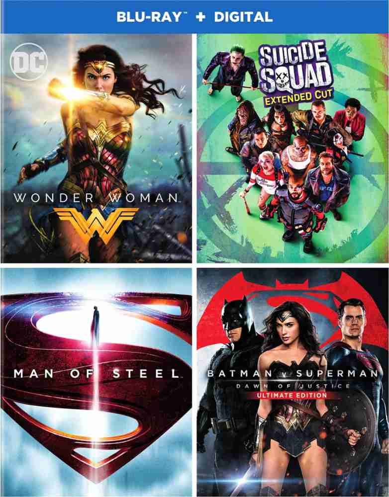 DC Universe 4 Movies Collection Blu ray Digital Download 6