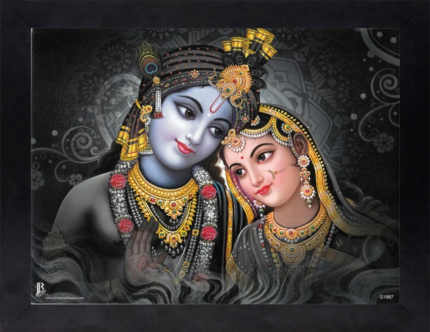 Download Divine Innocence - Breathtaking Image of Bal Krishna Wallpaper |  Wallpapers.com