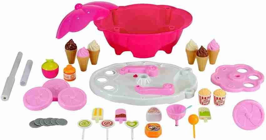 Navkar Ice Cream Parlour Set for Your Child with Lights and Music