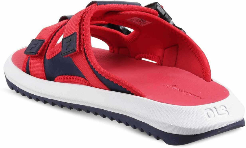 Fila sandals deals red