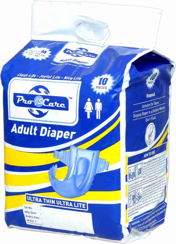 Procare Disposable PP Tape Adult Diaper with Wetness Indicator