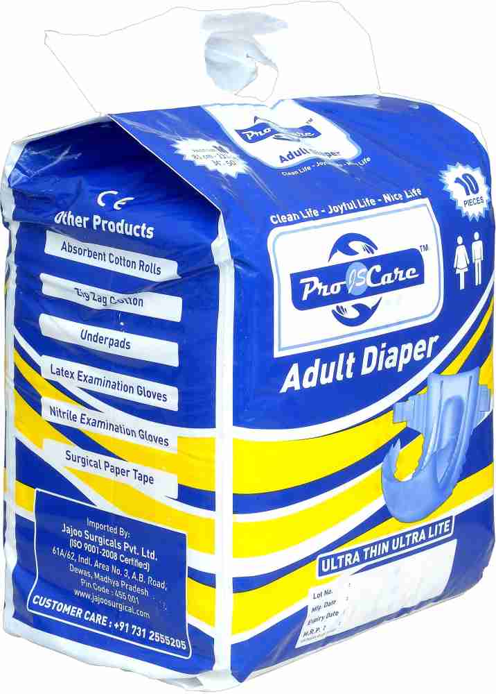 PROCARE Pro-Care Adult Diapers Large Adult Diapers - L - Buy 10