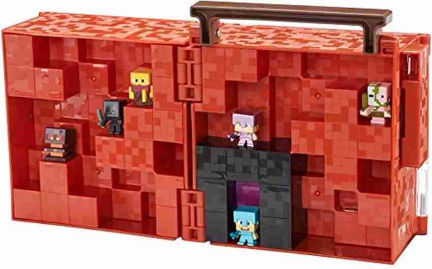 MATTEL Minecraft Mini Figure Nether Collector Minecraft Mini