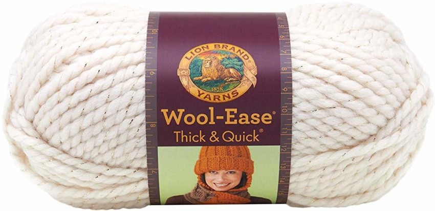 Lion Brand Yarn Wool Ease Thick & Quick Yarn - Wool Ease Thick & Quick Yarn  . shop for Lion Brand Yarn products in India.