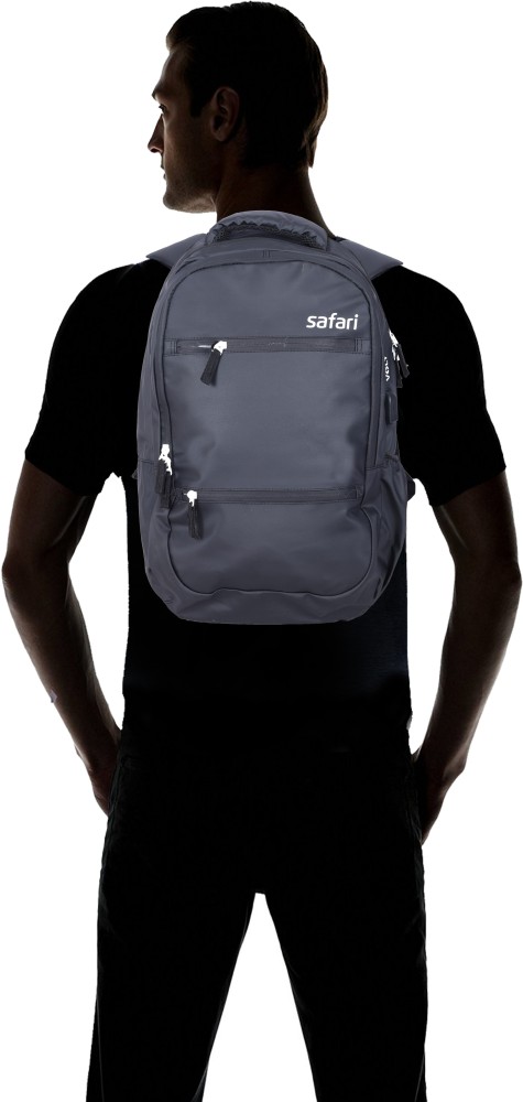 SAFARI Hacker USB 30 L Laptop Backpack Black Price in India Flipkart