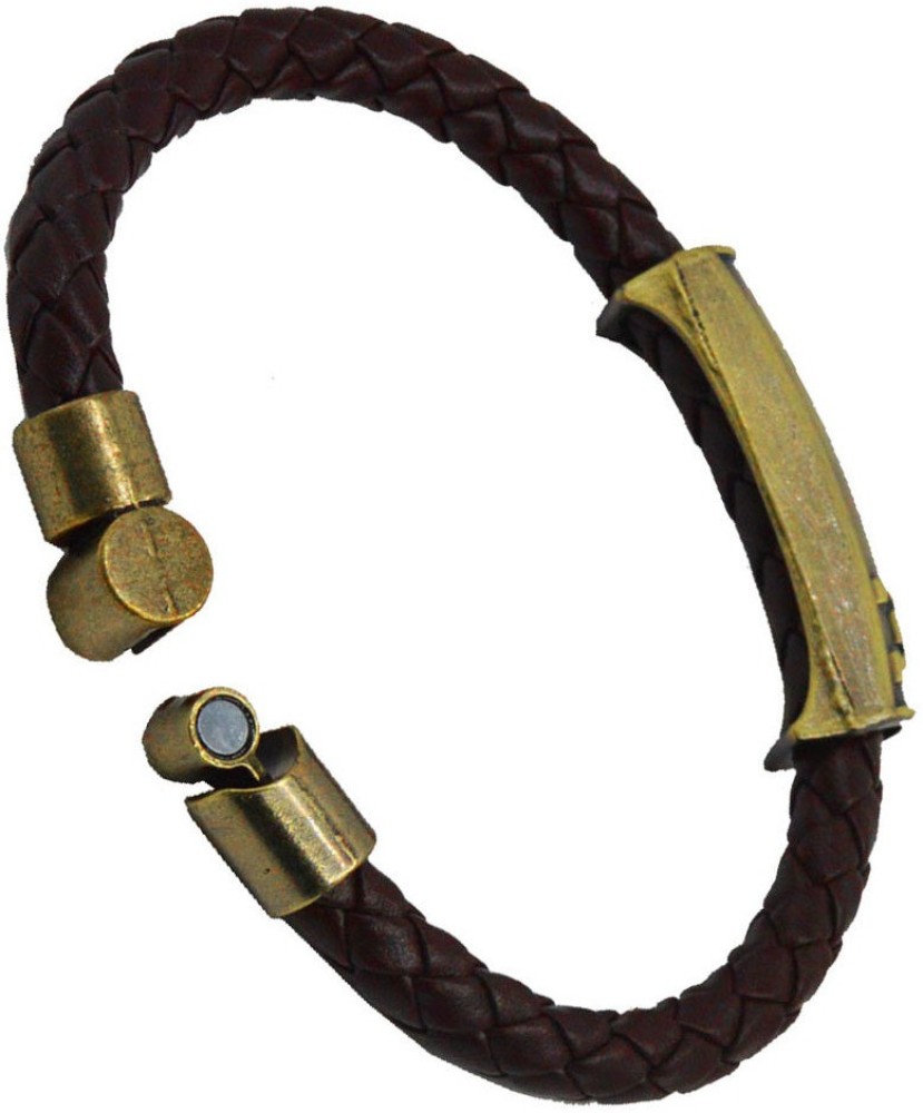 Buy Leather Bracelet For Men At CaratLane  Stylish  Masculine Designs