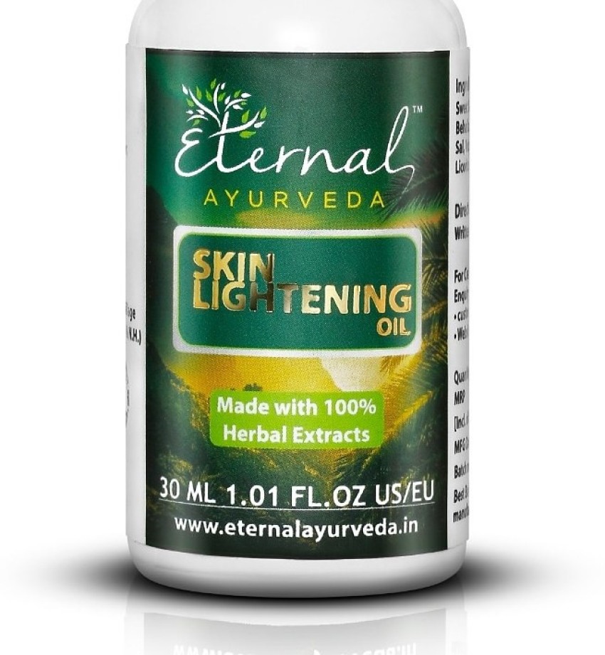 Eternal Ayurveda Skin Lightening Oil Price in India Buy Eternal