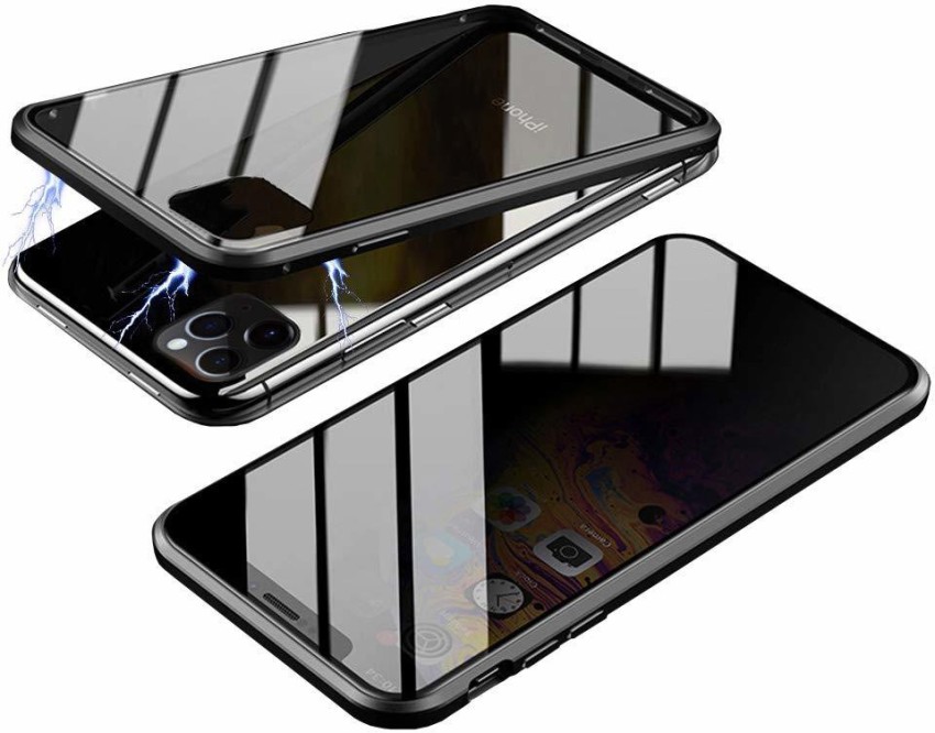 rille Tentacle Bevægelig Addindia Bumper Case for Apple iPhone 11 Pro Max (6.5) Magnetic Metal Frame  With Only Back Tempered Glass Case Cover - Addindia : Flipkart.com