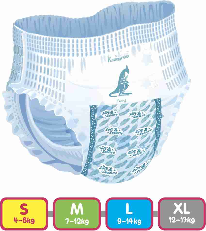 KANGAROO Super Dry Diaper Pants Small Size S Buy 46 KANGAROO