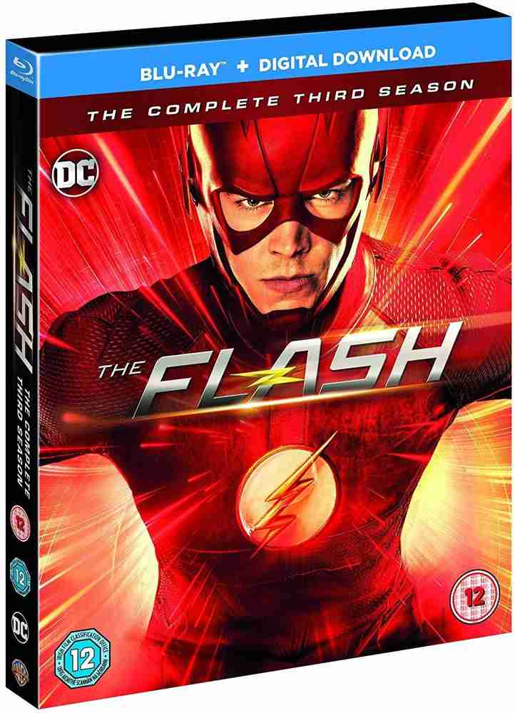 The Flash The Complete Season 3 4 Disc Box Set Blu ray