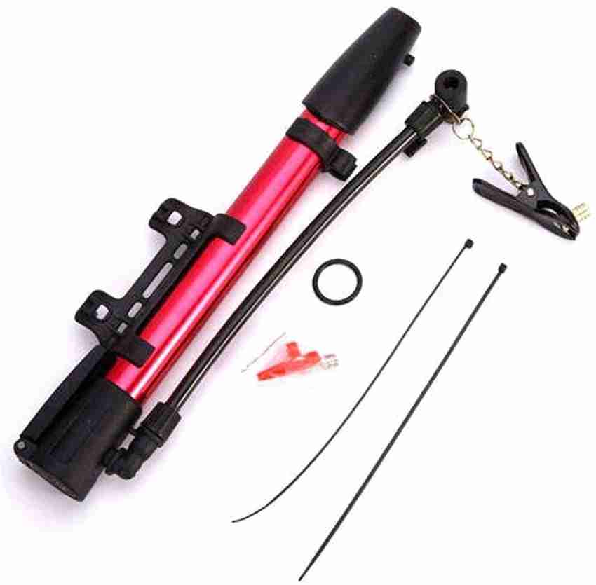Hand tire pump outlet