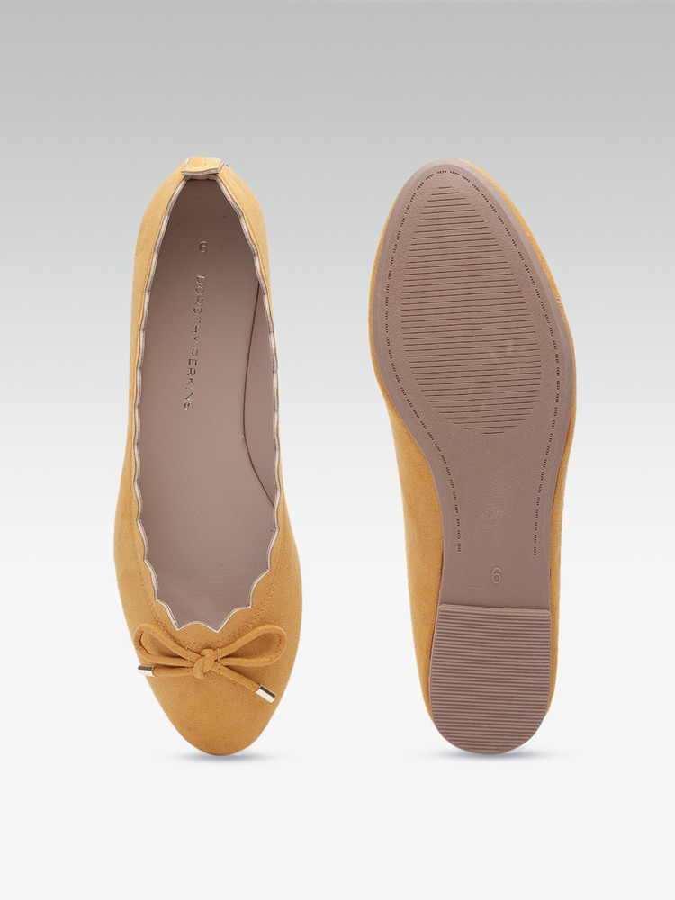 Dorothy perkins mustard shoes top