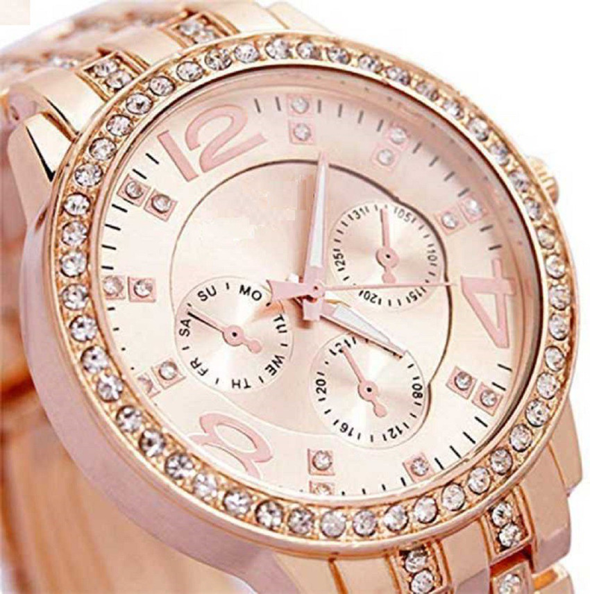 Standard Choice Watch Watch Relationship with Rose Gold Chain