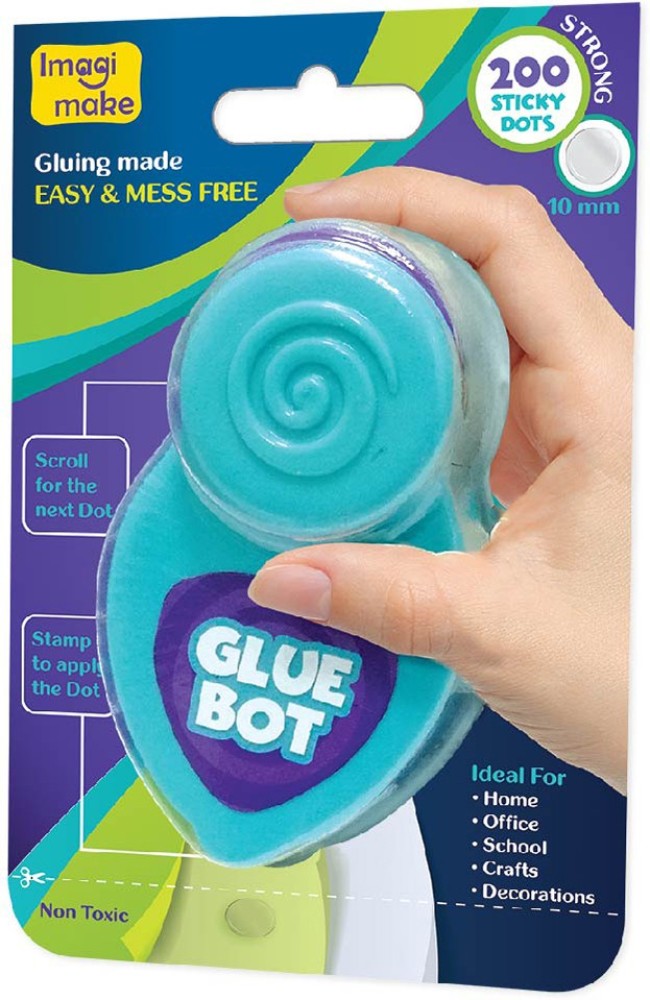 Glue Dots Permanent Dot N' Go Craft Dispenser with 200