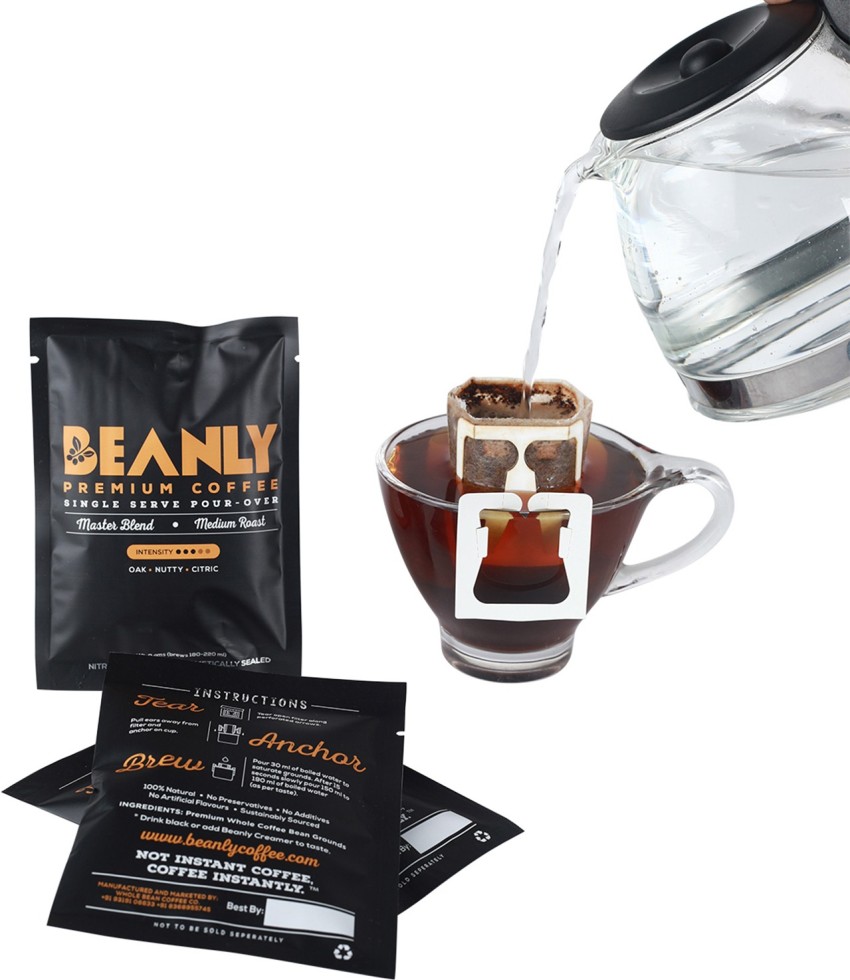 Single-Serve Pour Over Coffee | Medium Roast | Basecamp Blend