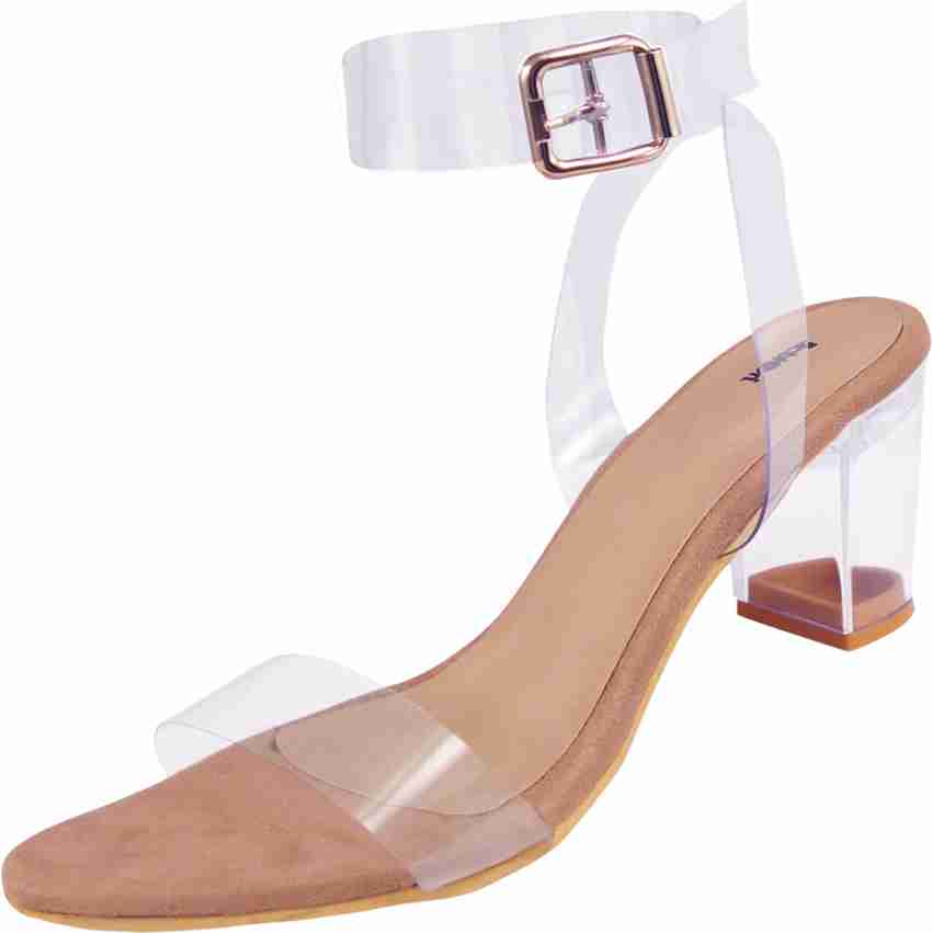 Clear flip hotsell flop heels