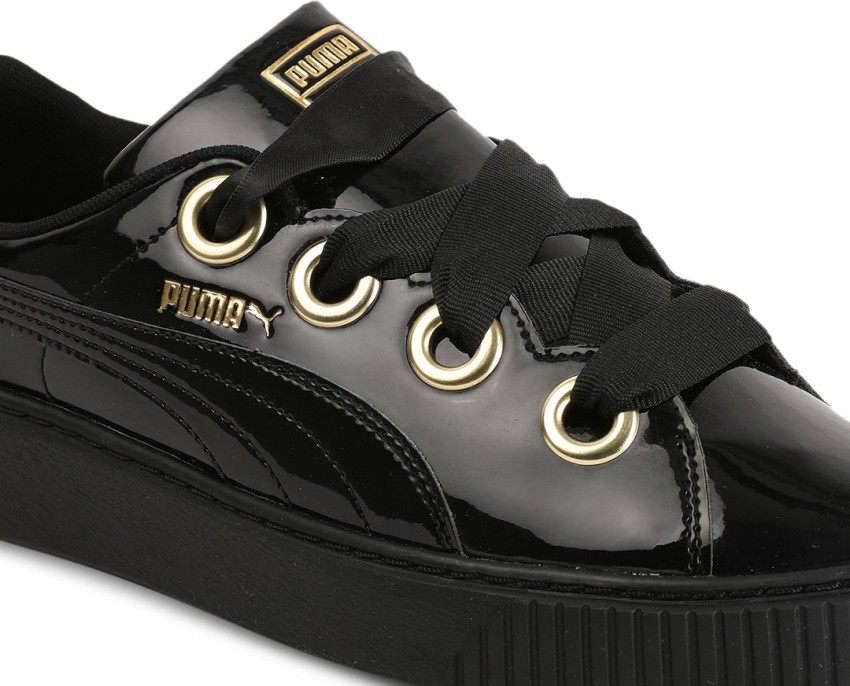 Puma platform hotsell kiss black