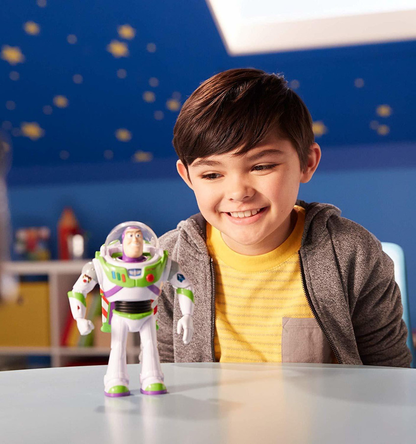 Buzz lightyear walking talking hot sale toy