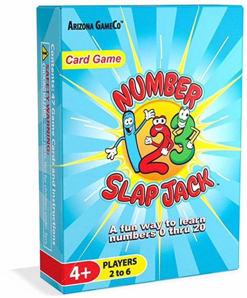 Arizona GameCo Number Slap Jack Card Game - Number Slap Jack Card Game .  shop for Arizona GameCo products in India.