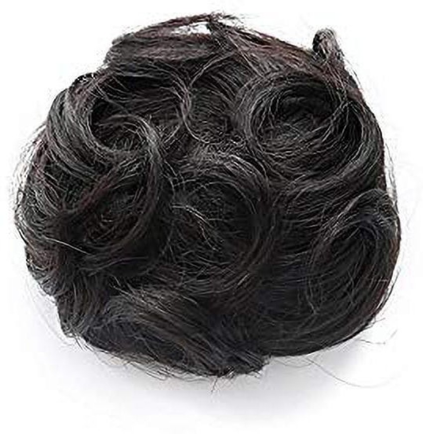 Human hair outlet scrunchie