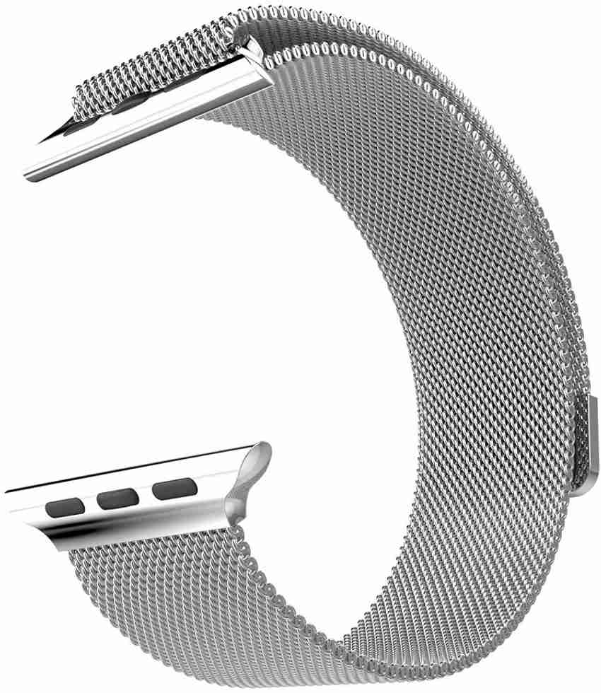 Buy Genuine Magnetic Loop Metal Chain Strap 42mm 44mm For iWatch