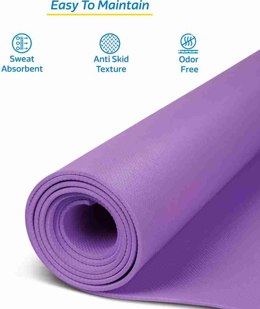 Adrenex by Flipkart Premium Yoga Anti Slip Mat Purple 8 mm Yoga Mat - Buy  Adrenex by Flipkart Premium Yoga Anti Slip Mat Purple 8 mm Yoga Mat Online  at Best Prices