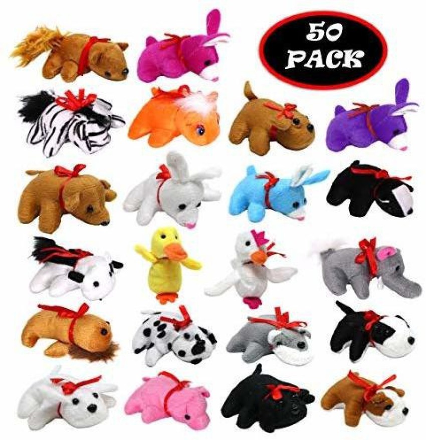The Plush Family Mini Bears And Stuffed Toy Animals Bulk Pack Of
