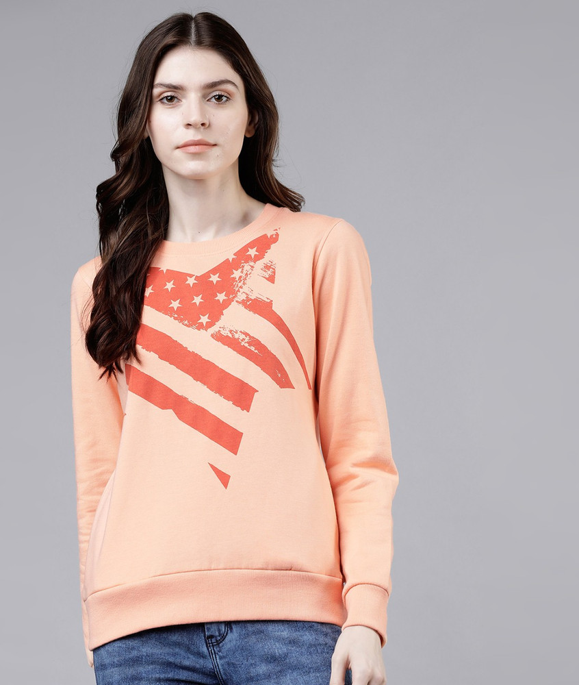 Tokyo Talkies Full Sleeve Printed Women Sweatshirt - Buy Tokyo Talkies Full  Sleeve Printed Women Sweatshirt Online at Best Prices in India | Flipkart .com