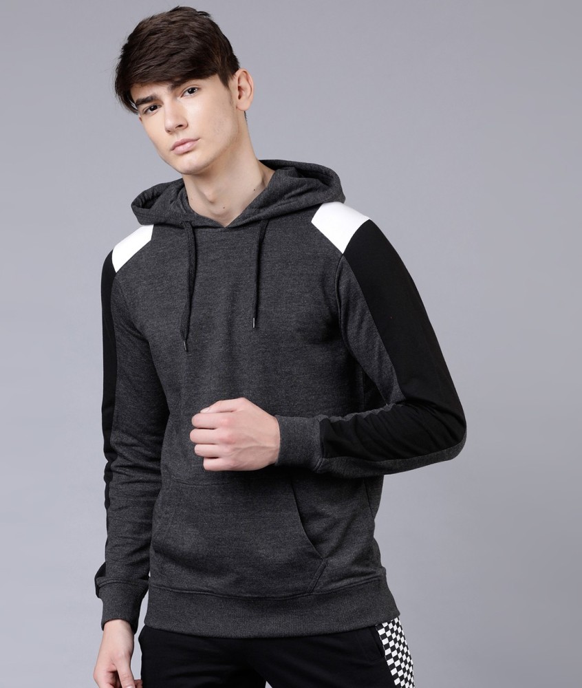 Full sleeve solid deals men's sweatshirt