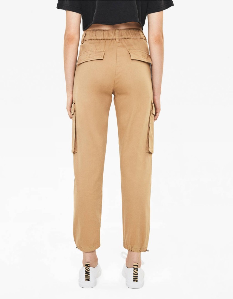 KOTTY Regular Fit Women Beige Trousers - Buy KOTTY Regular Fit Women Beige  Trousers Online at Best Prices in India