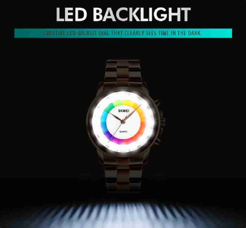 Led analog watch sale