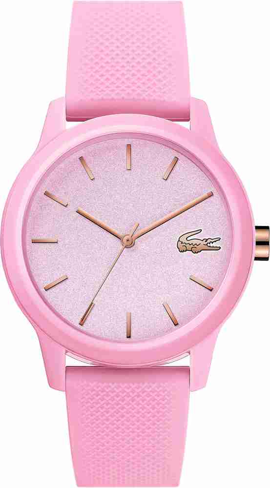 LACOSTE L.12.12 Lacoste L.12.12 Analogue Pink Colour Round Dial Women s Watch 2001065 Analog Watch For Women Buy LACOSTE L.12.12 Lacoste L.12.12 Analogue Pink Colour Round Dial Women s Watch
